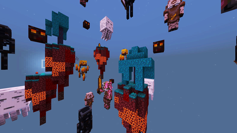 Sky Mobs Nether Edition by Giggle Block Studios
