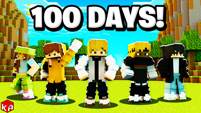 100 Days Survivors! Key Art