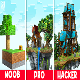 Skyblock: Noob x Pro x Hacker Pack Icon