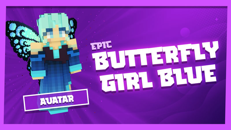 Butterfly Girl [Blue] Key Art