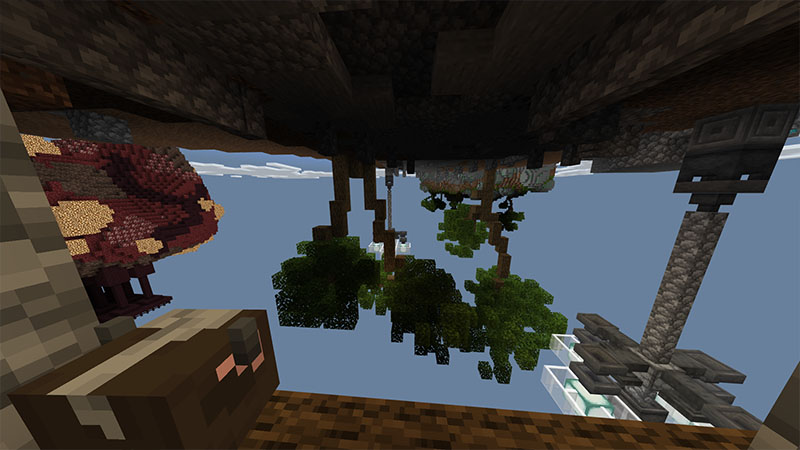Upside Down Skyblock by Odyssey Builds