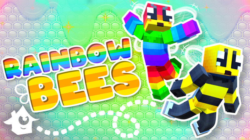 Rainbow Bees Key Art