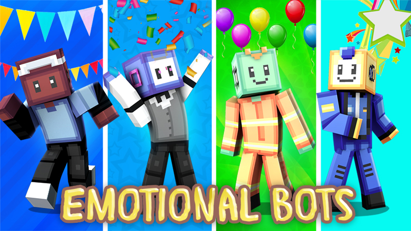 Emotional Bots Key Art