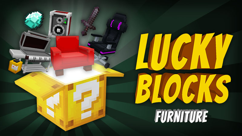 Lucky Blocks: Furniture! Key Art