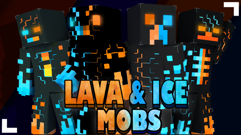 Lava & Ice Mobs Key Art