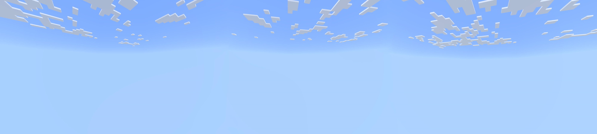 Zero Block Sky Block Panorama