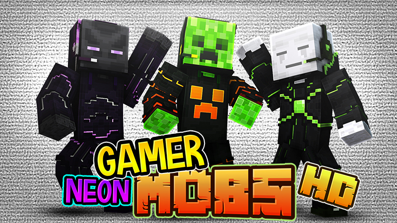 Neon Gamer Mobs HD Key Art