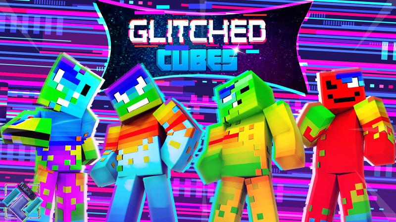 Glitched Cubes Key Art