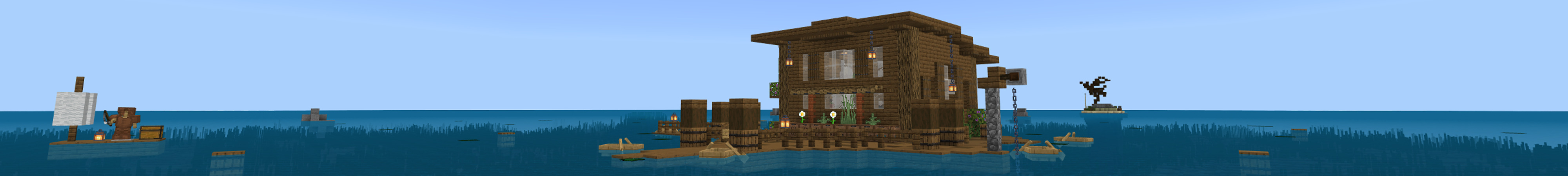 Houseboat Survival Panorama