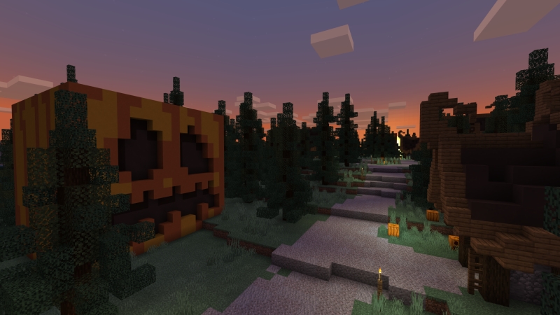 Halloween Village by Fall Studios