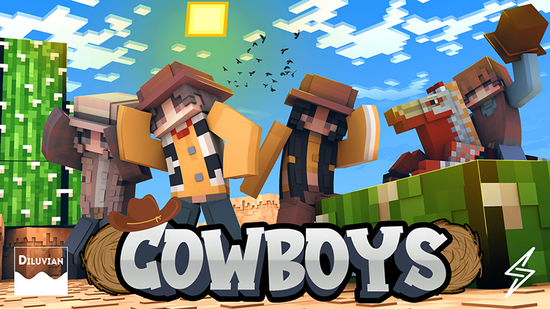 Cowboys on the Minecraft Marketplace by Diluvian Cowboys on the Minecraft Marketplace by Diluvian