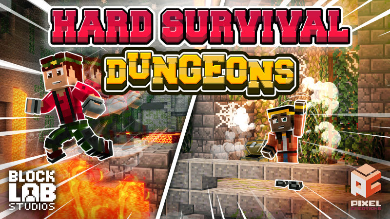 Hard Survival - Dungeons Key Art