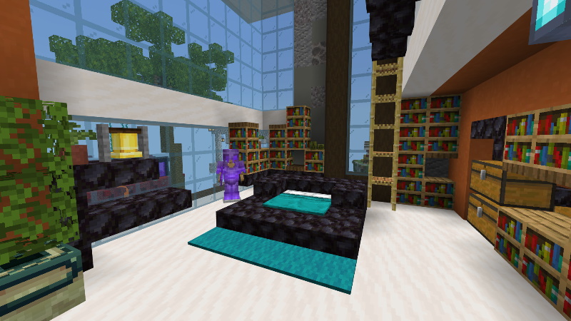 Modern Skyblock Mansion Screenshot #1