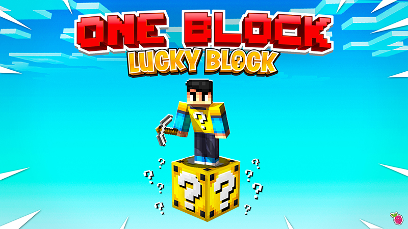 One Block Lucky Block Key Art