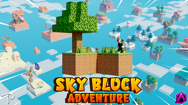 Sky Block Adventure Key Art