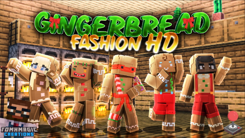 Gingerbread Fashion HD Key Art