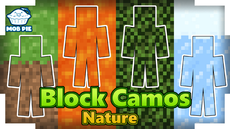 Block Camos: Nature Key Art