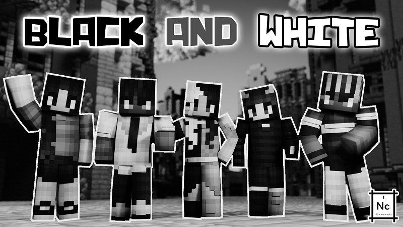 Black And White In Minecraft Marketplace Minecraft