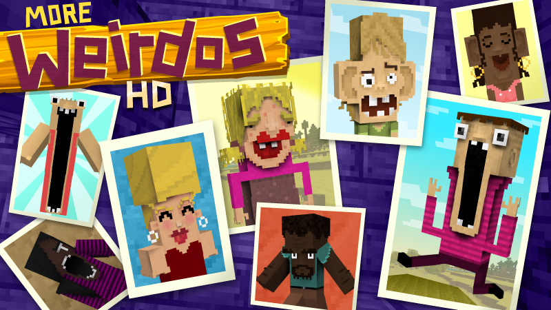 Jolicraft's More Weirdos HD Key Art