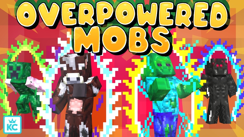 Overpowered Mobs Key Art