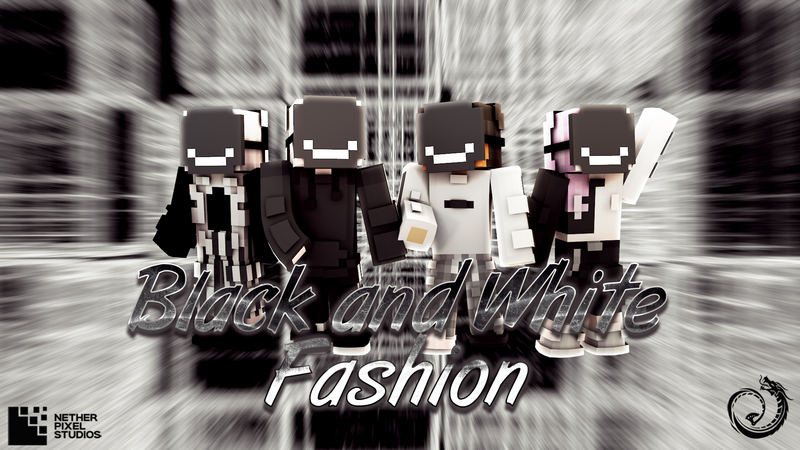 Black and White Fashion Key Art