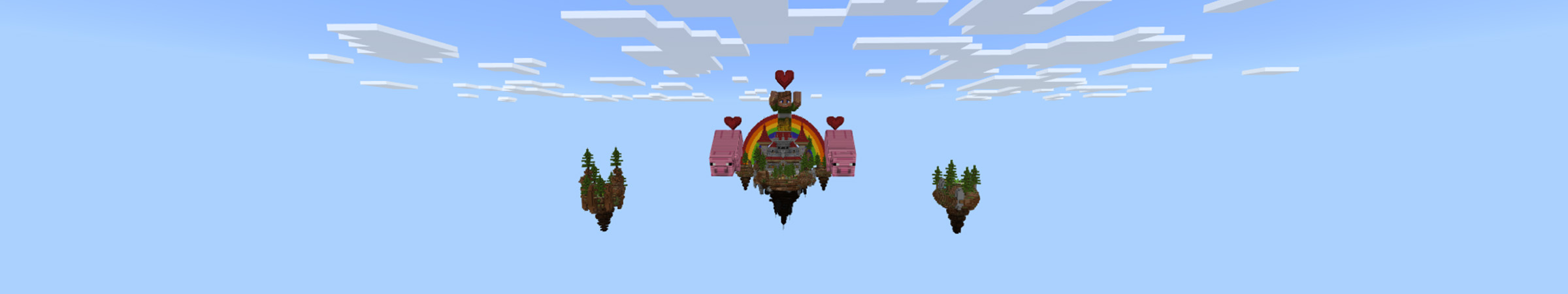 Cute Skyblock Panorama