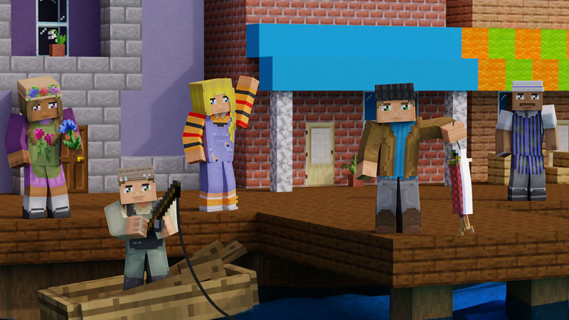 Fishing Village By Cubecraft Games Minecraft Marketplace