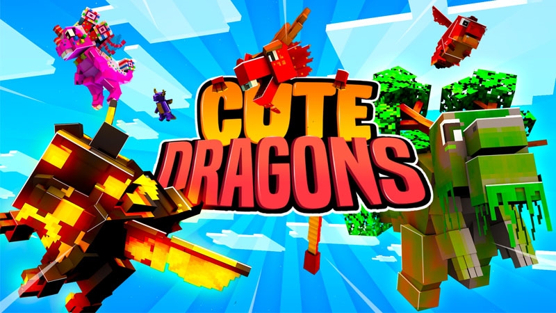 Cute Dragons Key Art