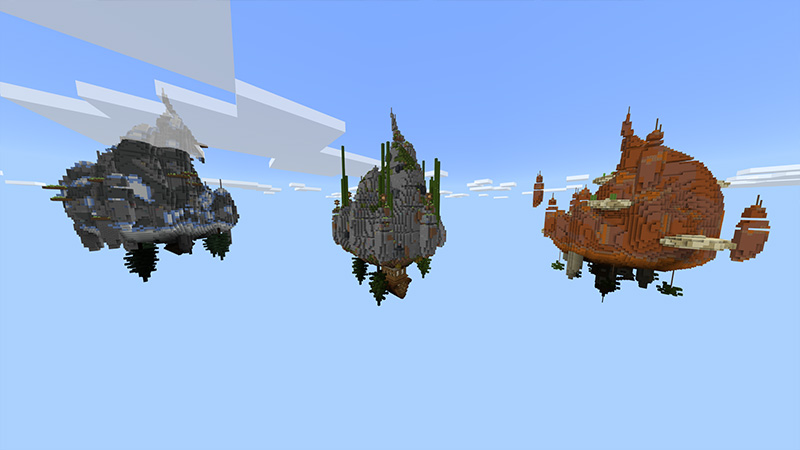 Skyblock but Upside Down by Odyssey Builds