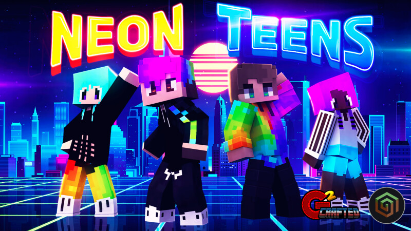 Neon Teens Key Art