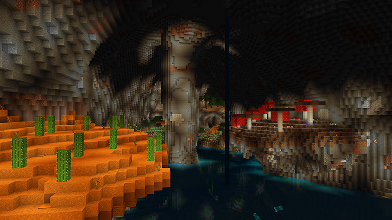 Cave System Biomes by Diluvian