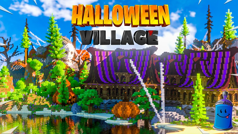 Halloween Village!! Key Art