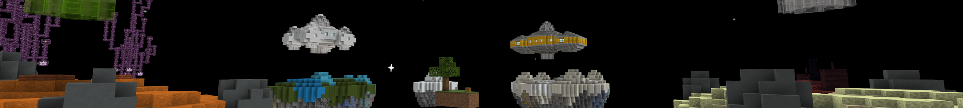 Alien Skyblock Panorama