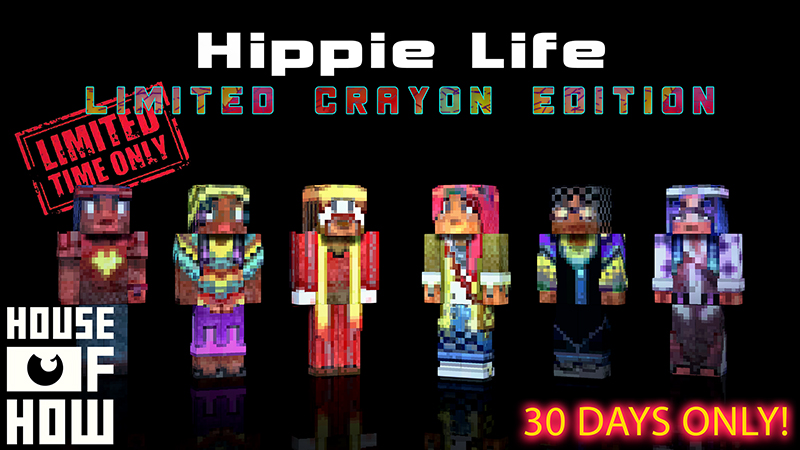 Hippie Life CRAYON ED. Key Art