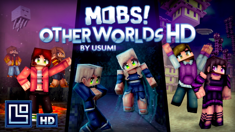 Mobs! Otherworlds HD Key Art