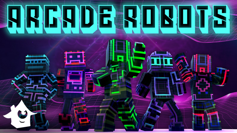 Arcade Robots Key Art