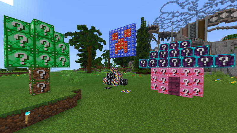 Lucky Blocks In Minecraft Marketplace Minecraft