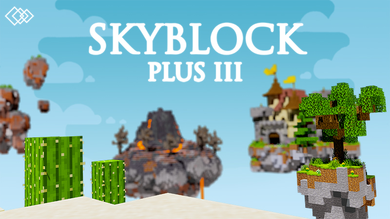 Skyblock Plus 3 Key Art