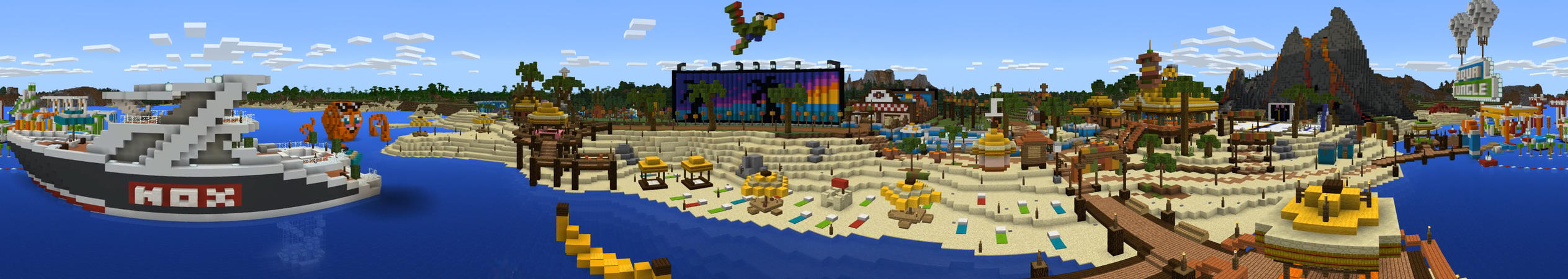 Summer Mini-Games Festival Panorama