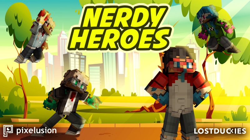 Nerdy Heroes Key Art