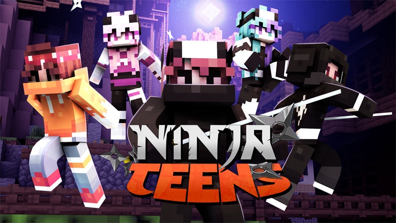 Ninja Teens on the Minecraft Marketplace by Kubo Studios Ninja Teens on the Minecraft Marketplace by Kubo Studios