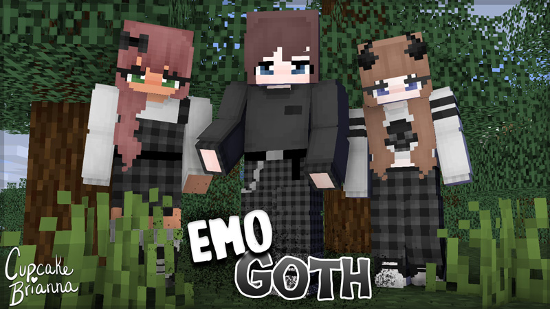 Emo Goth HD Skin Pack Key Art