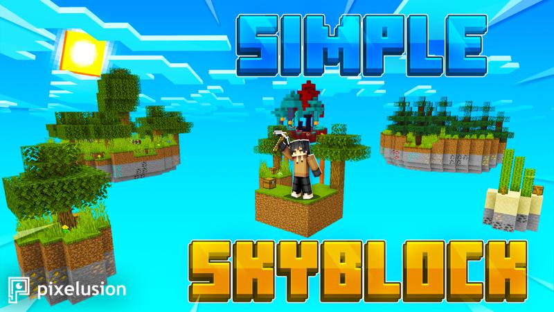 Simple Skyblock Key Art