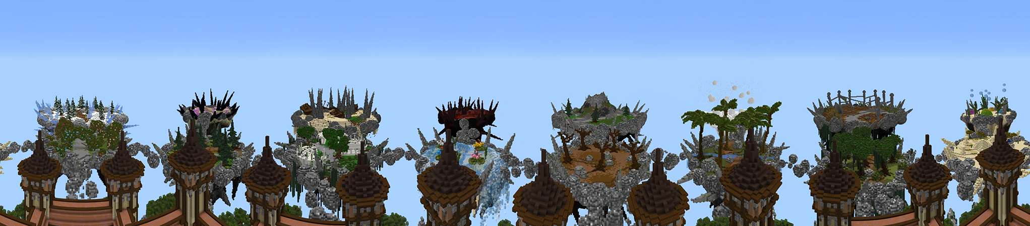 Skyblock Mayhem Panorama