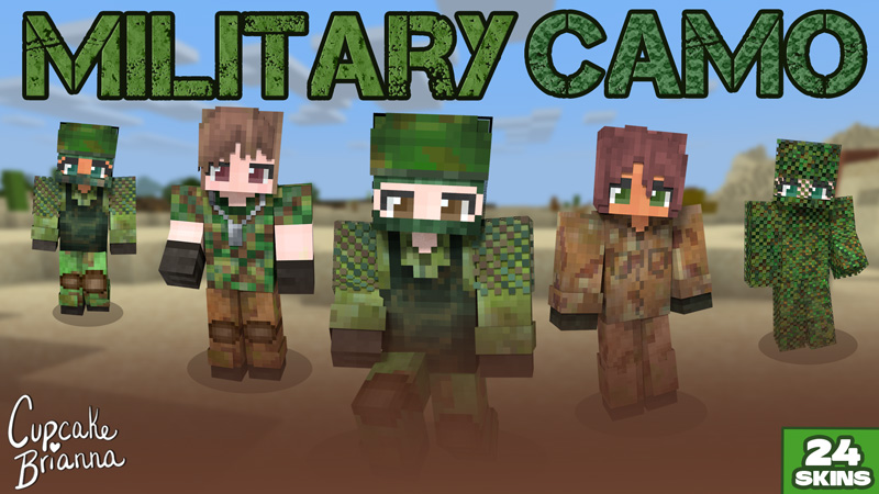 Military Camo HD Skin Pack Key Art