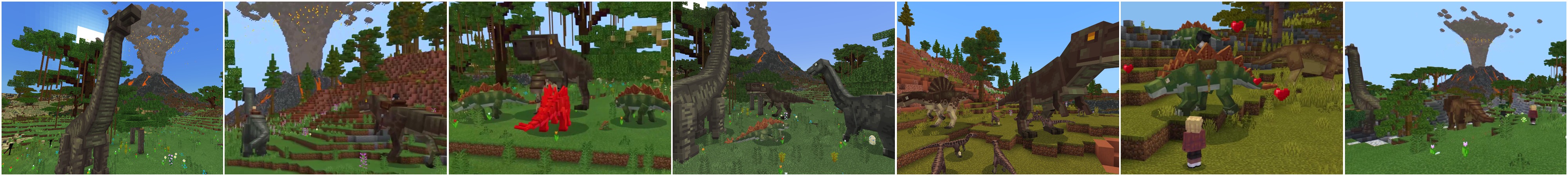 Dinosaurs HD Panorama