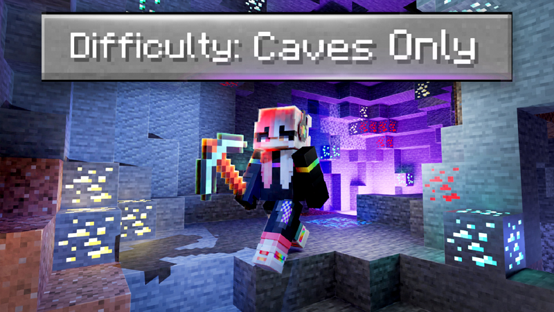 Difficulty: Caves Only! Key Art