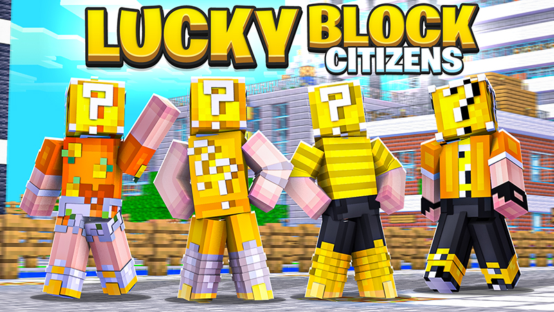 Lucky Block Citizens Key Art