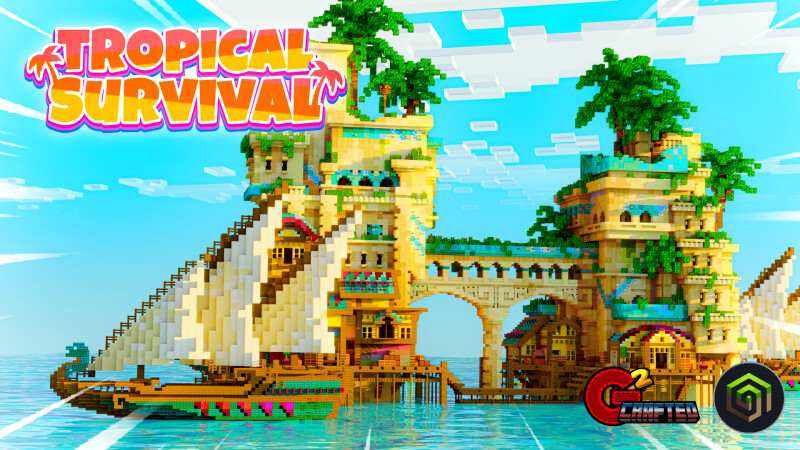 Tropical Survival Key Art