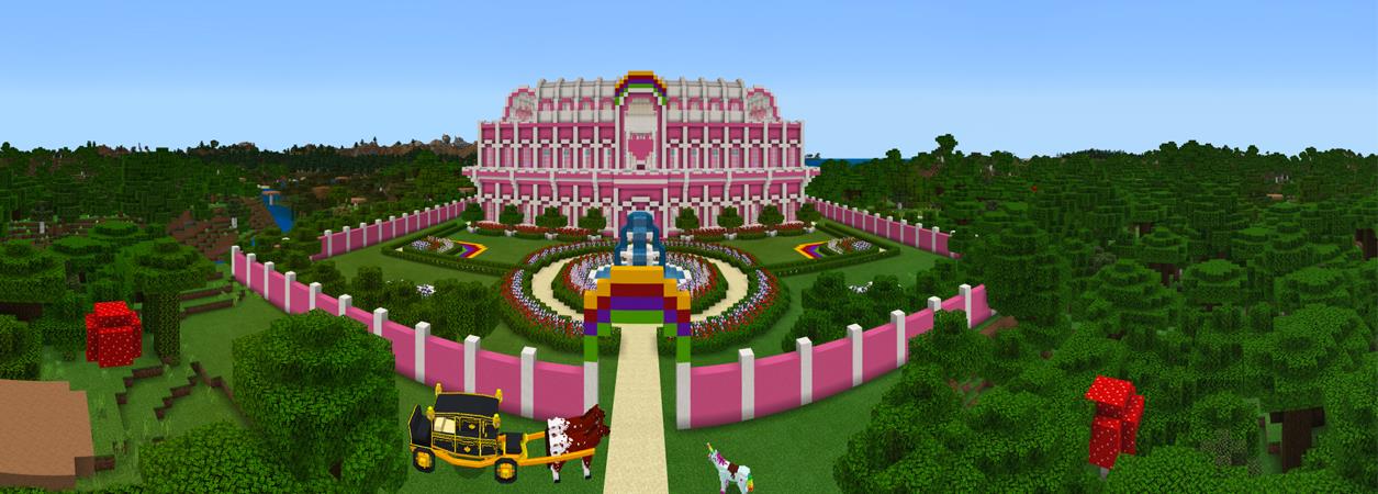 Princess Mega Mansion In Minecraft Marketplace Minecraft